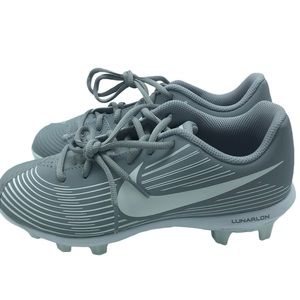 Nike Gray/White Softball Cleats Women’s
